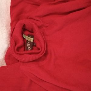 Orvis red sweatshirt